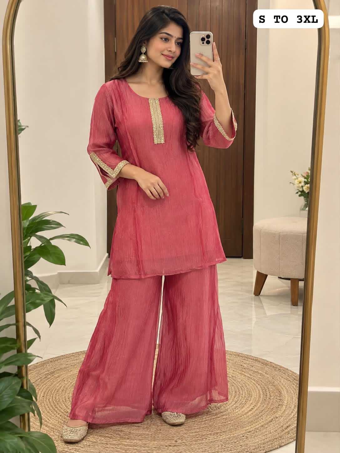 Festive Tissue Silk Party Wear Suit