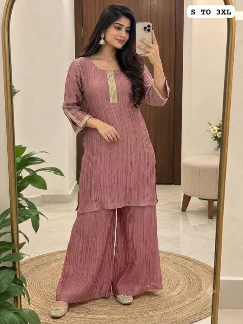 Festive Tissue Silk Party Wear Suit