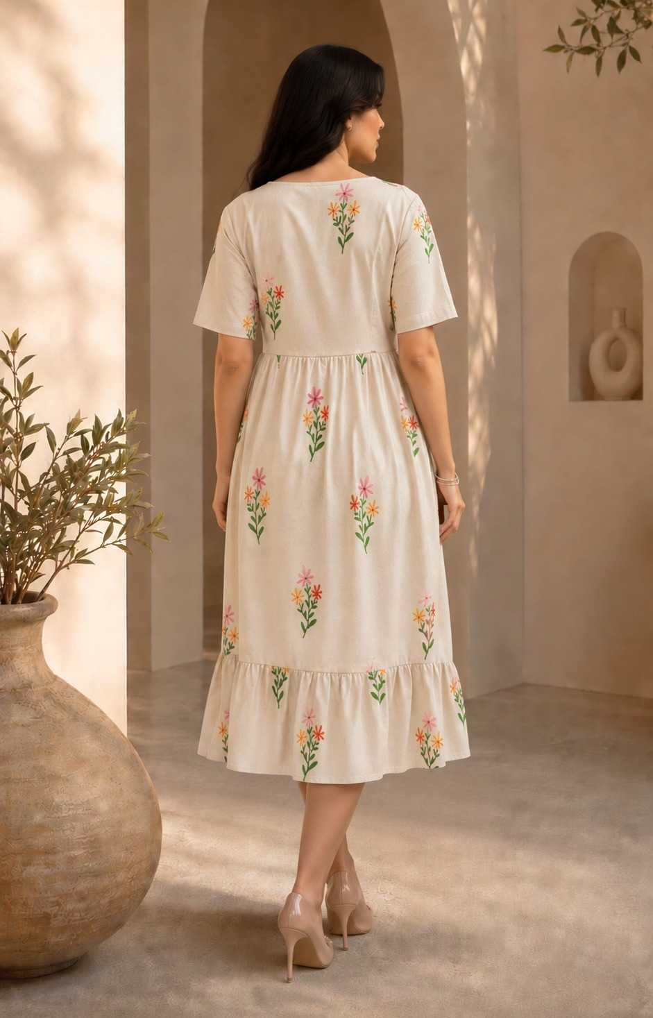 Cotton Designer Dress JT-151411