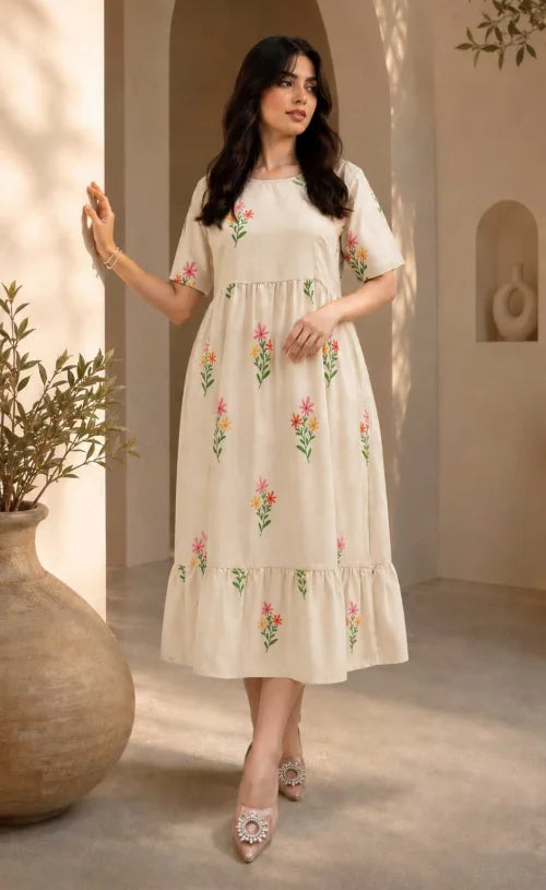 Cotton Designer Dress JT-151411