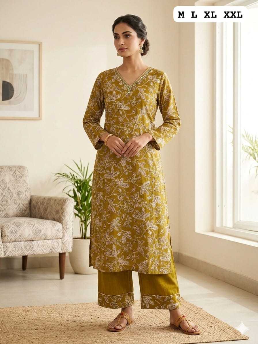 Vichitra Silk Designer Kurti