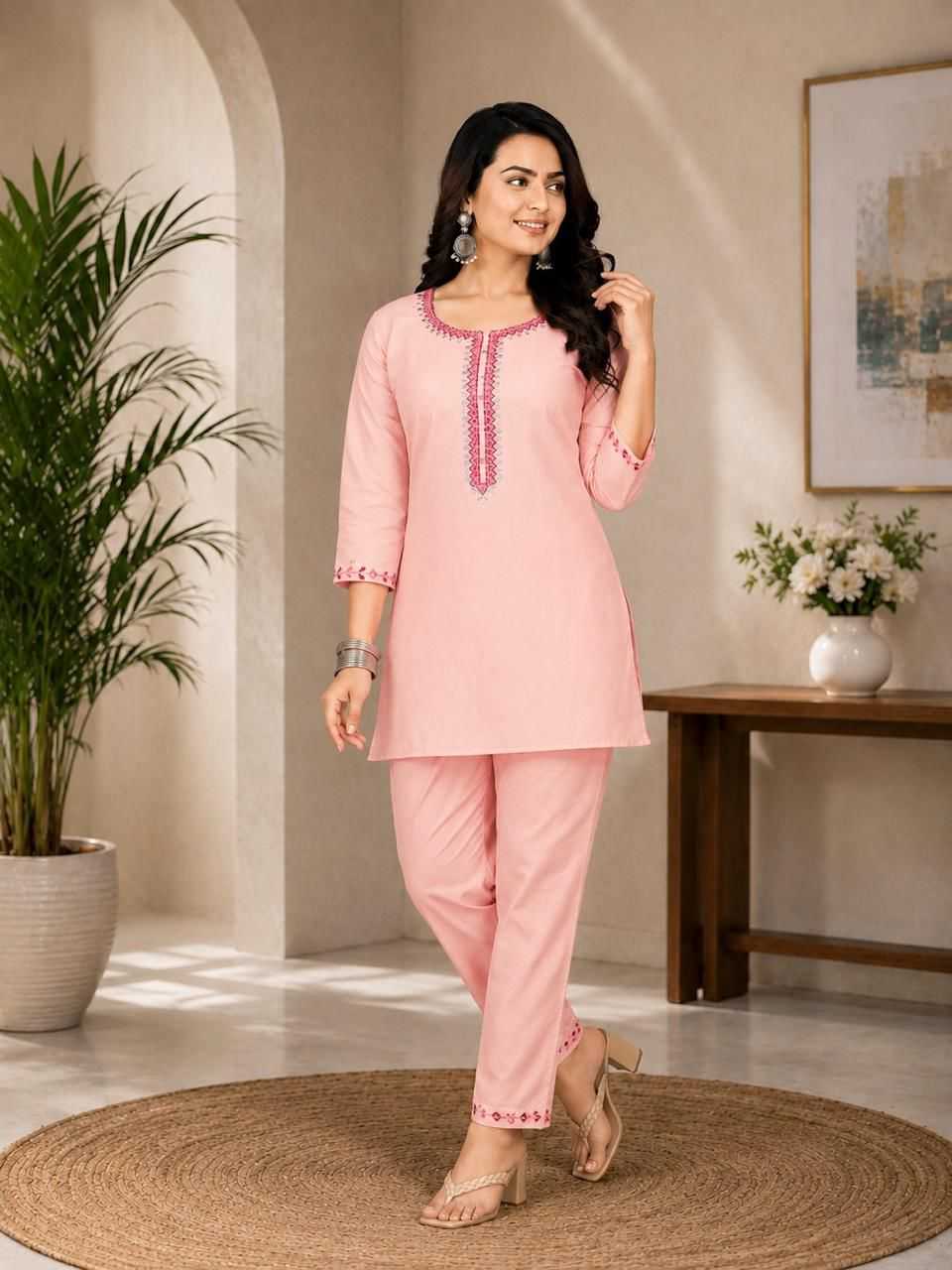 Khadi Cotton Co-ord Set