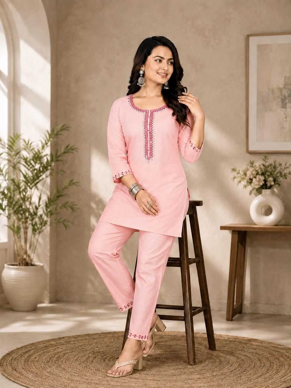 Khadi Cotton Co-ord Set