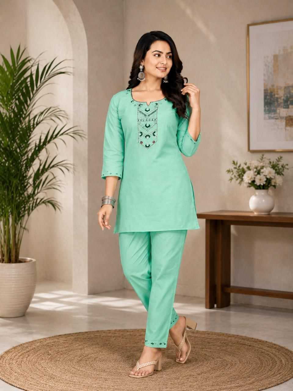 Khadi Cotton Co-ord Set