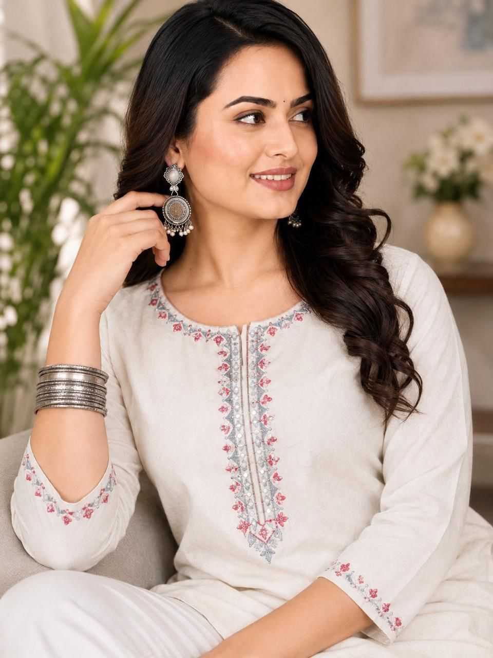 Khadi Cotton Co-ord Set