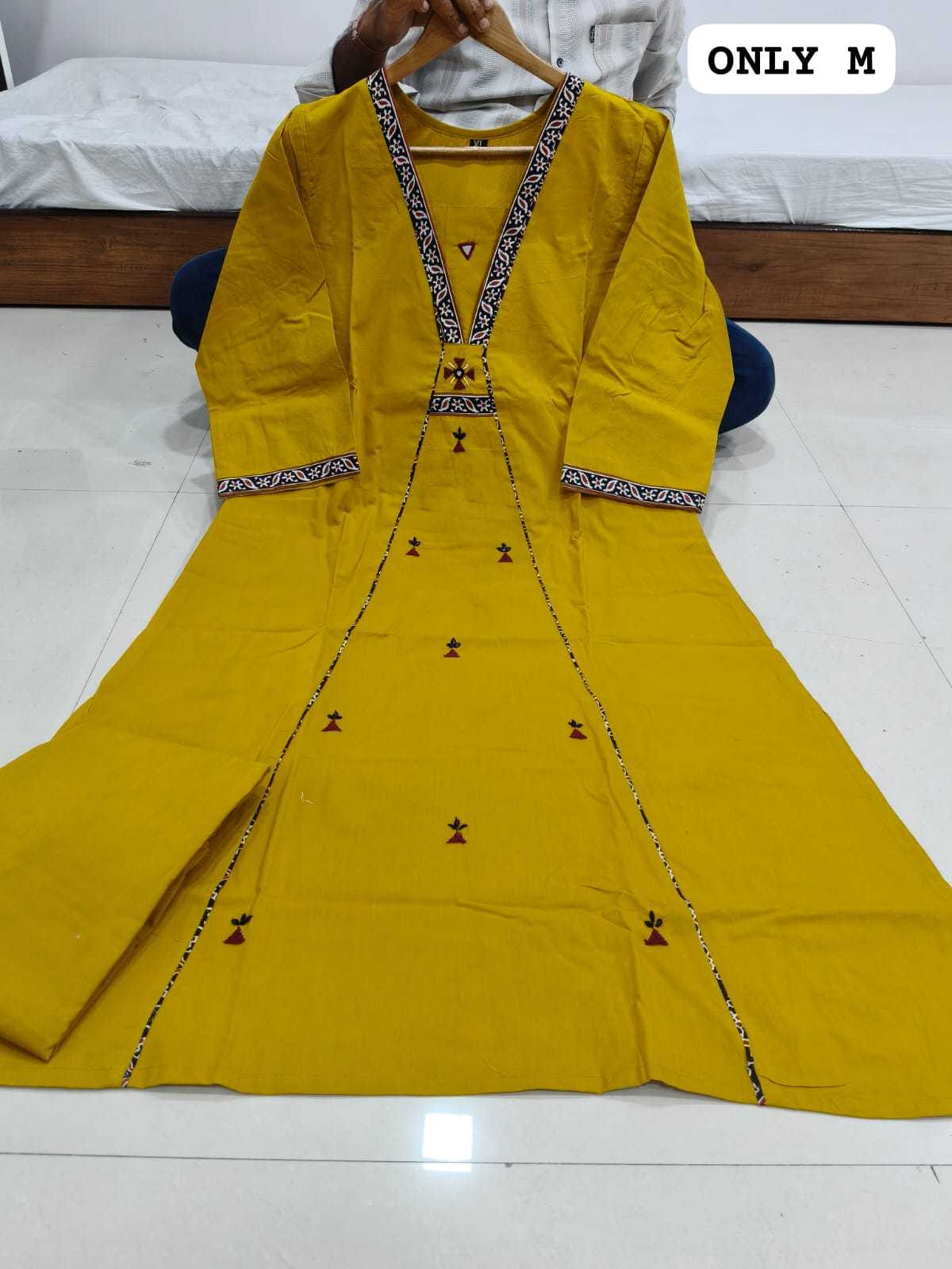 Cotton A-line Kurti
