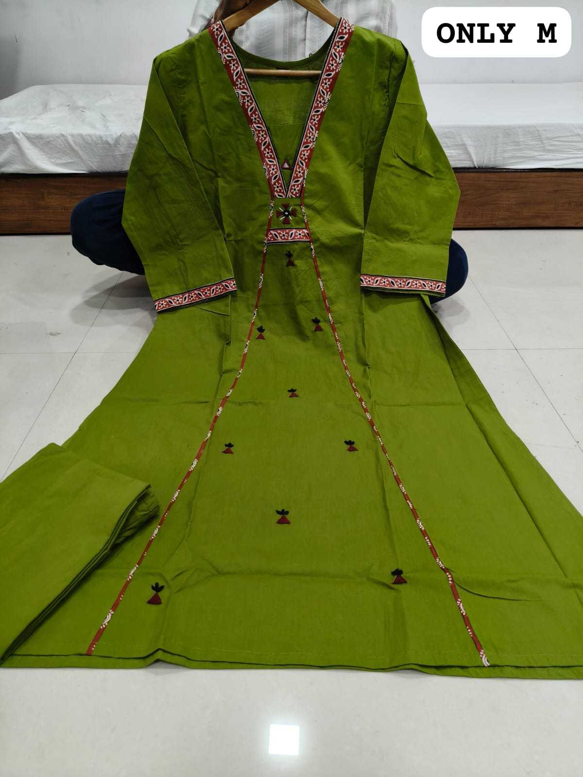 Cotton A-line Kurti
