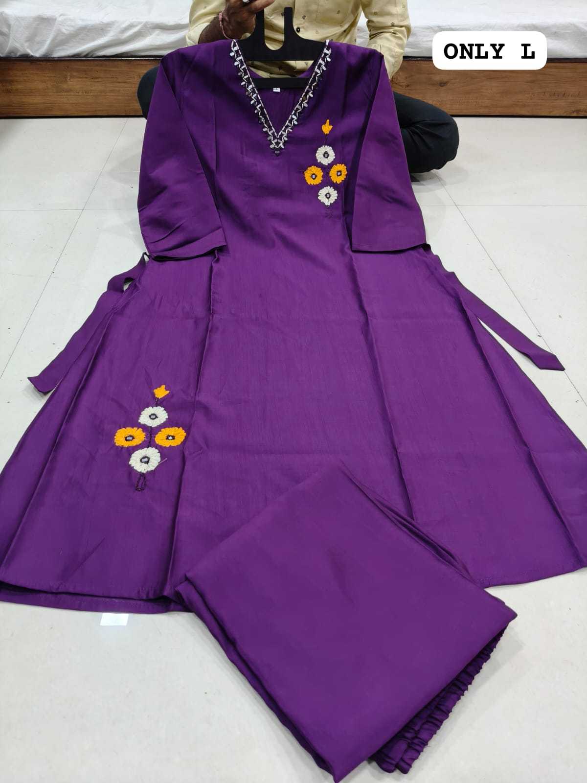 Cotton A-line Kurti