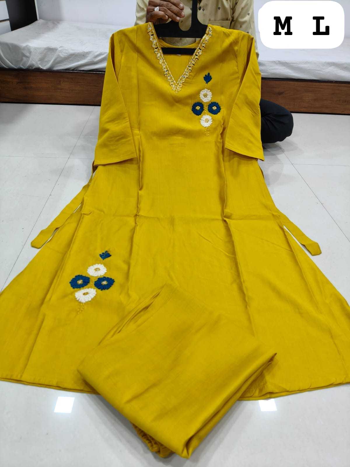Cotton A-line Kurti