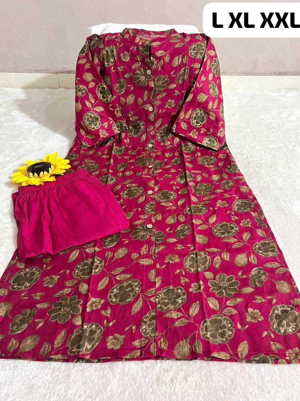 Maka Vichitra Silk Printed Suit