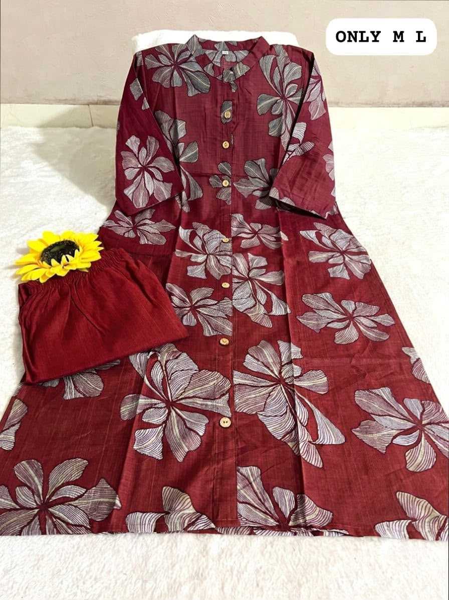 Maka Vichitra Silk Printed Suit