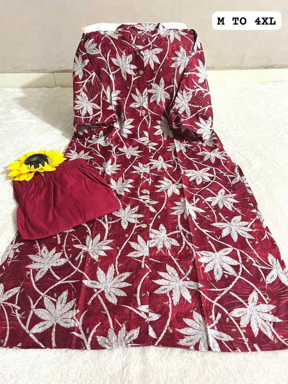 Maka Vichitra Silk Printed Suit