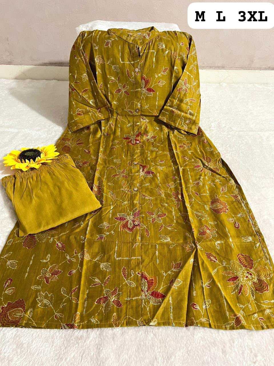 Maka Vichitra Silk Printed Suit