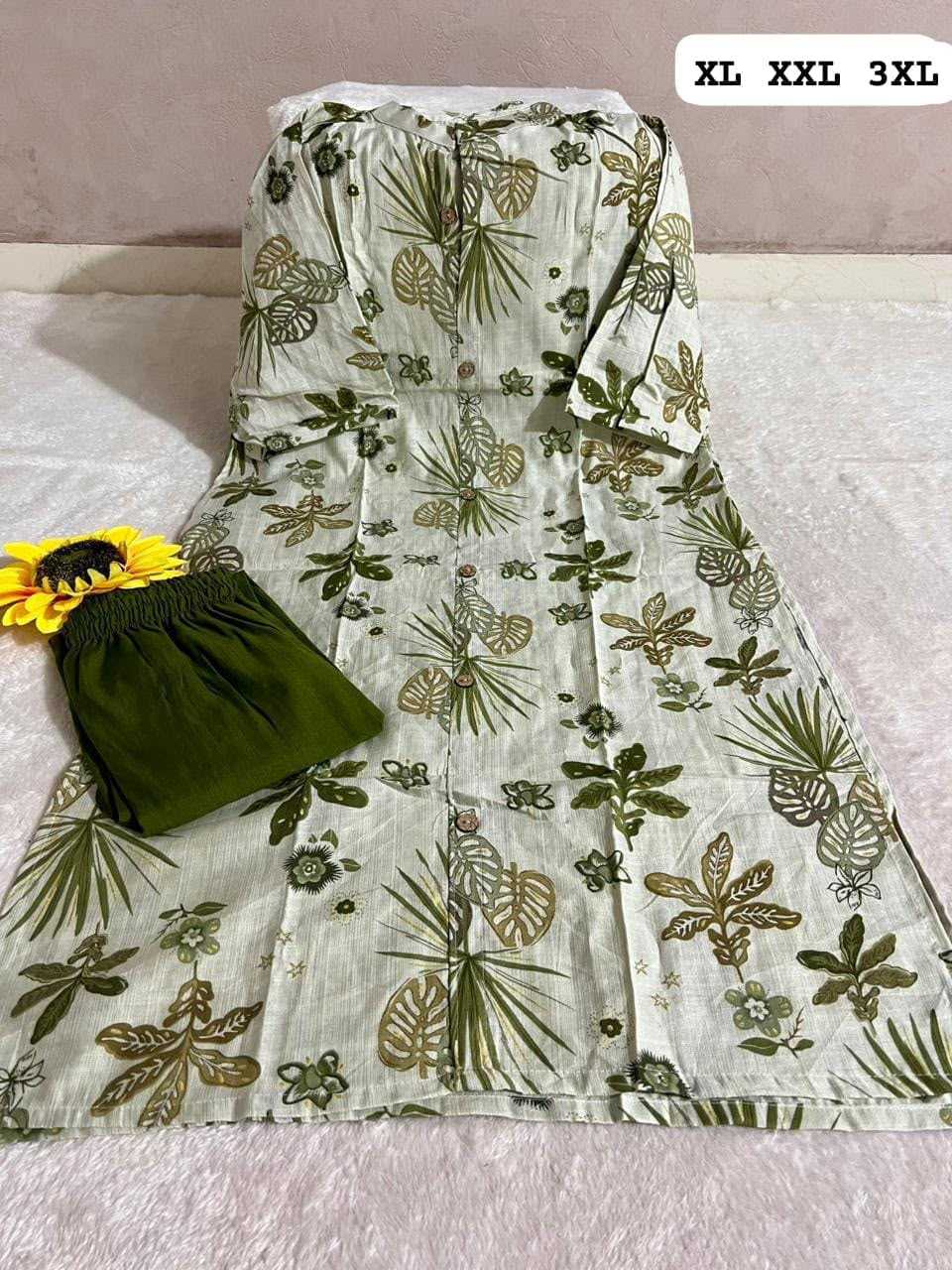 Maka Vichitra Silk Printed Suit