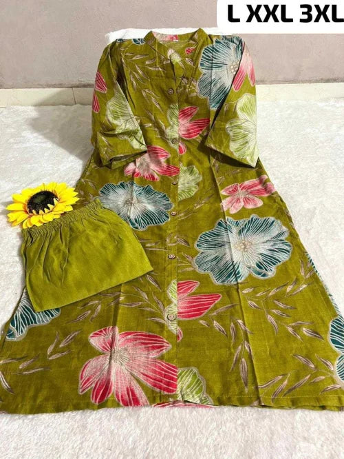 Maka Vichitra Silk Printed Suit