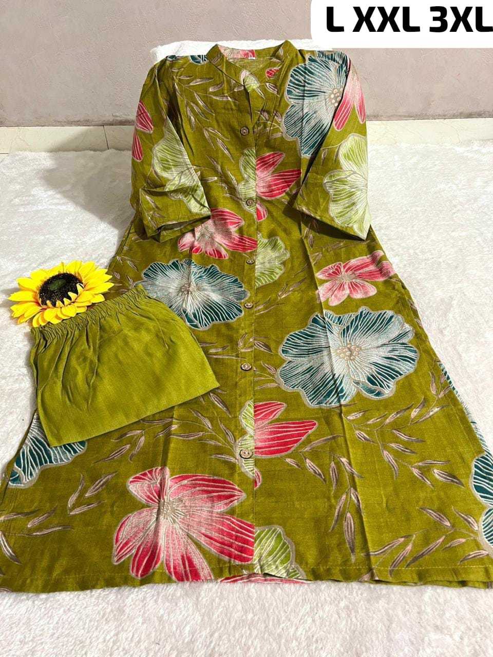 Maka Vichitra Silk Printed Suit