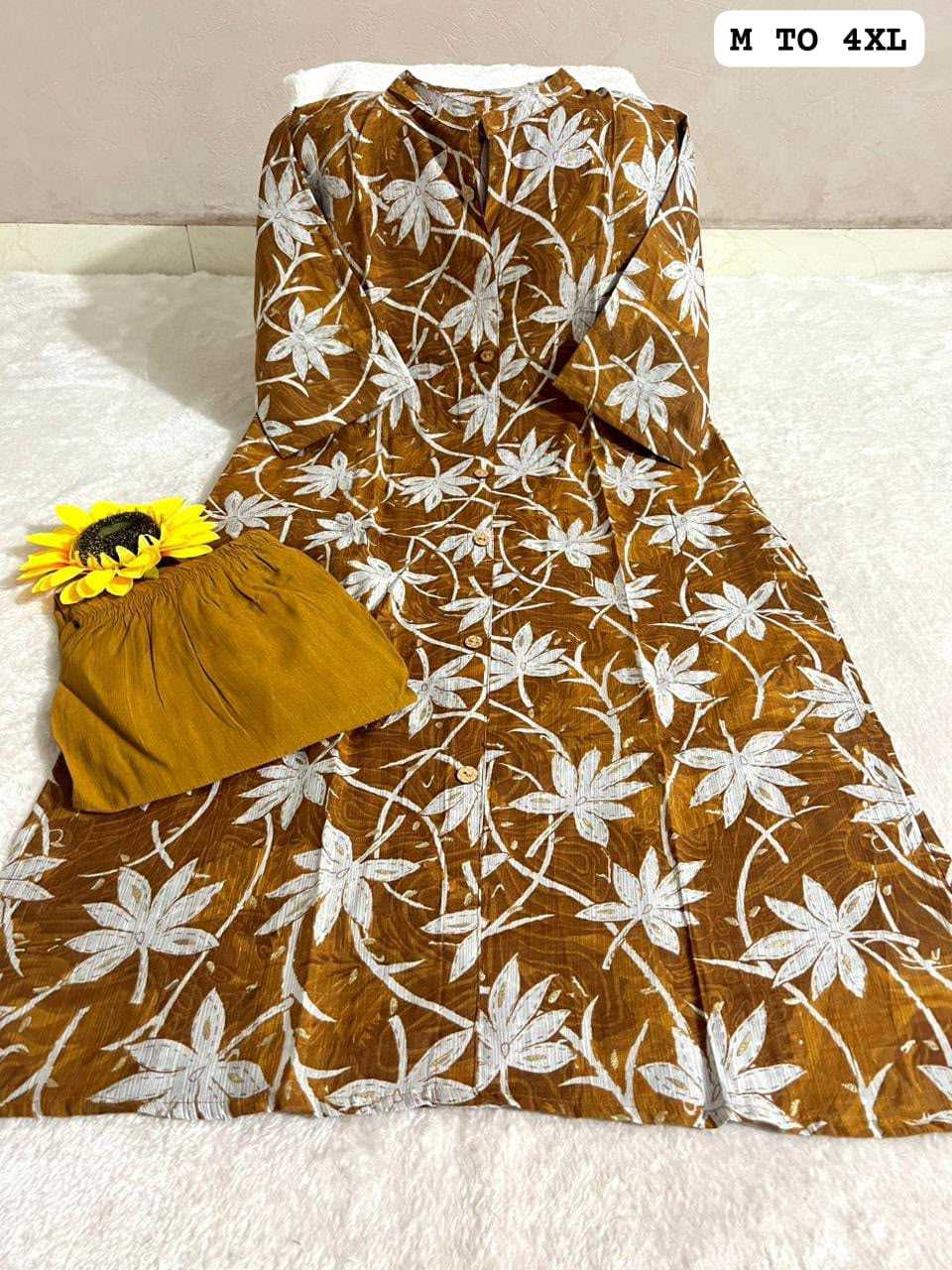 Maka Vichitra Silk Printed Suit