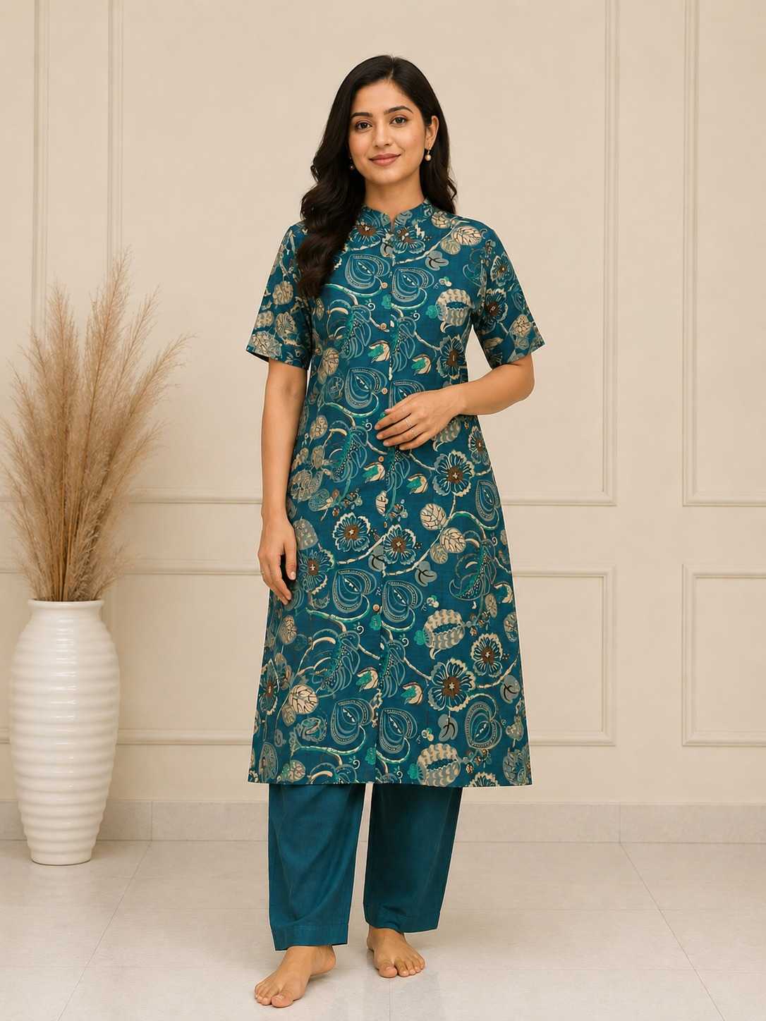 Ntry Vichitra Silk Party Wear Kurti
