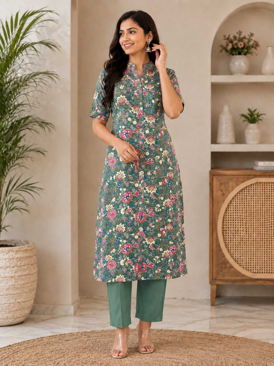 Ntry Vichitra Silk Party Wear Kurti