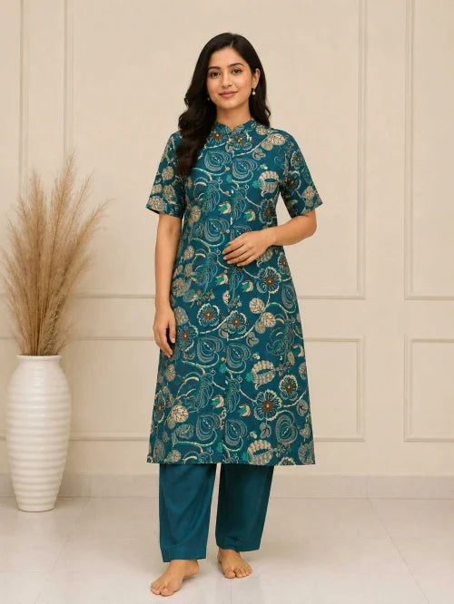 Ntry Vichitra Silk Party Wear Kurti