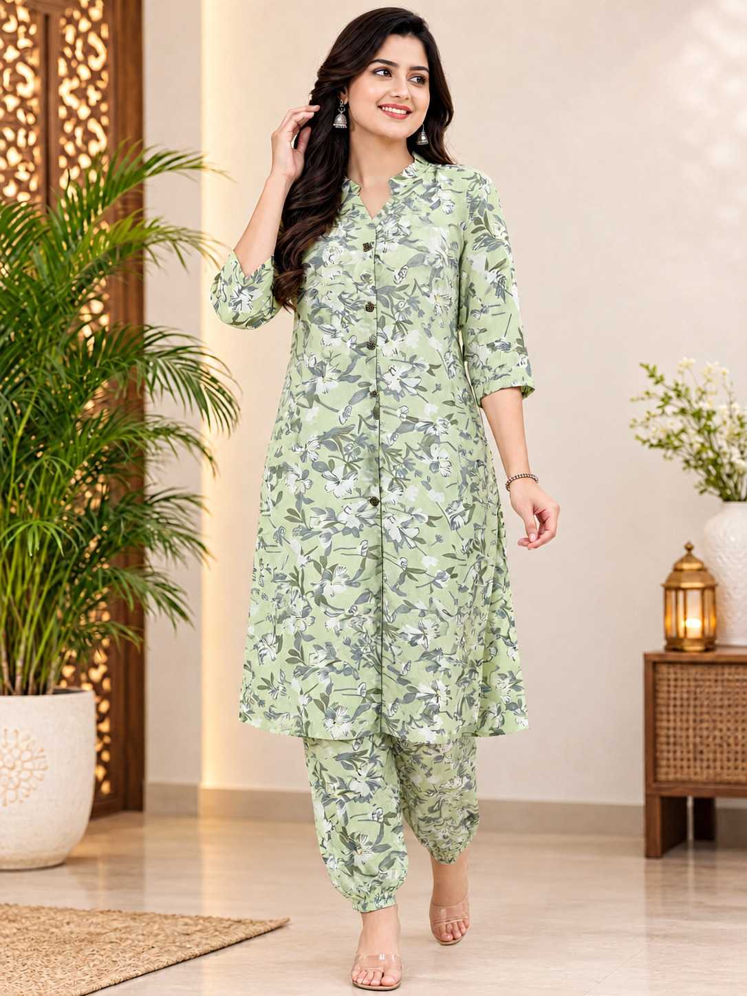 Patiyala Heavy Rayon Co-ord Set