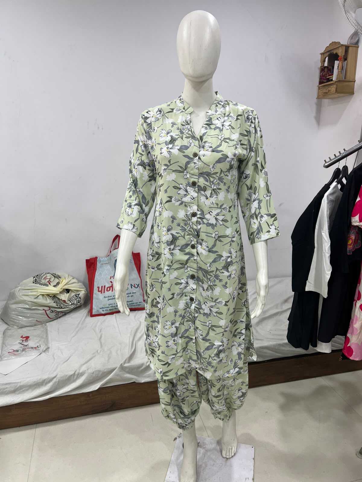 Patiyala Heavy Rayon Co-ord Set