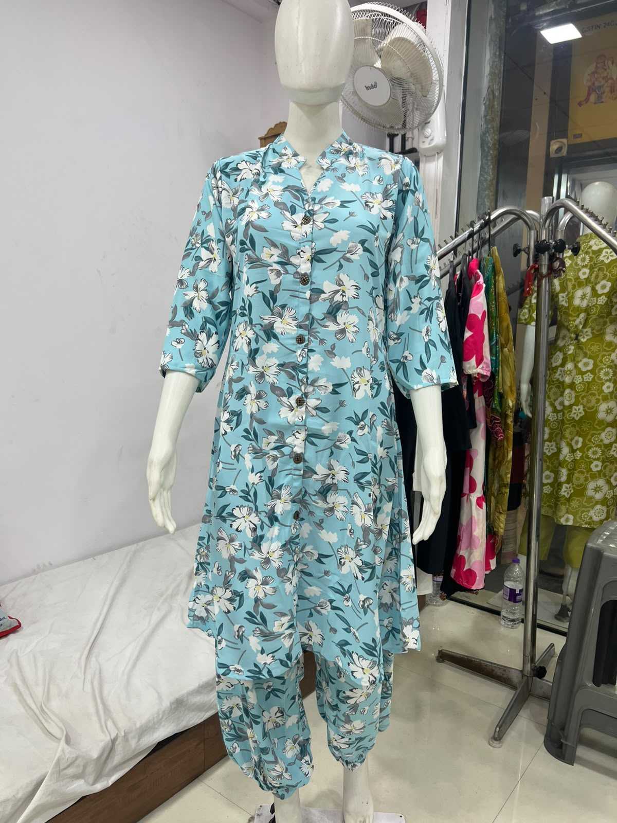 Patiyala Heavy Rayon Co-ord Set