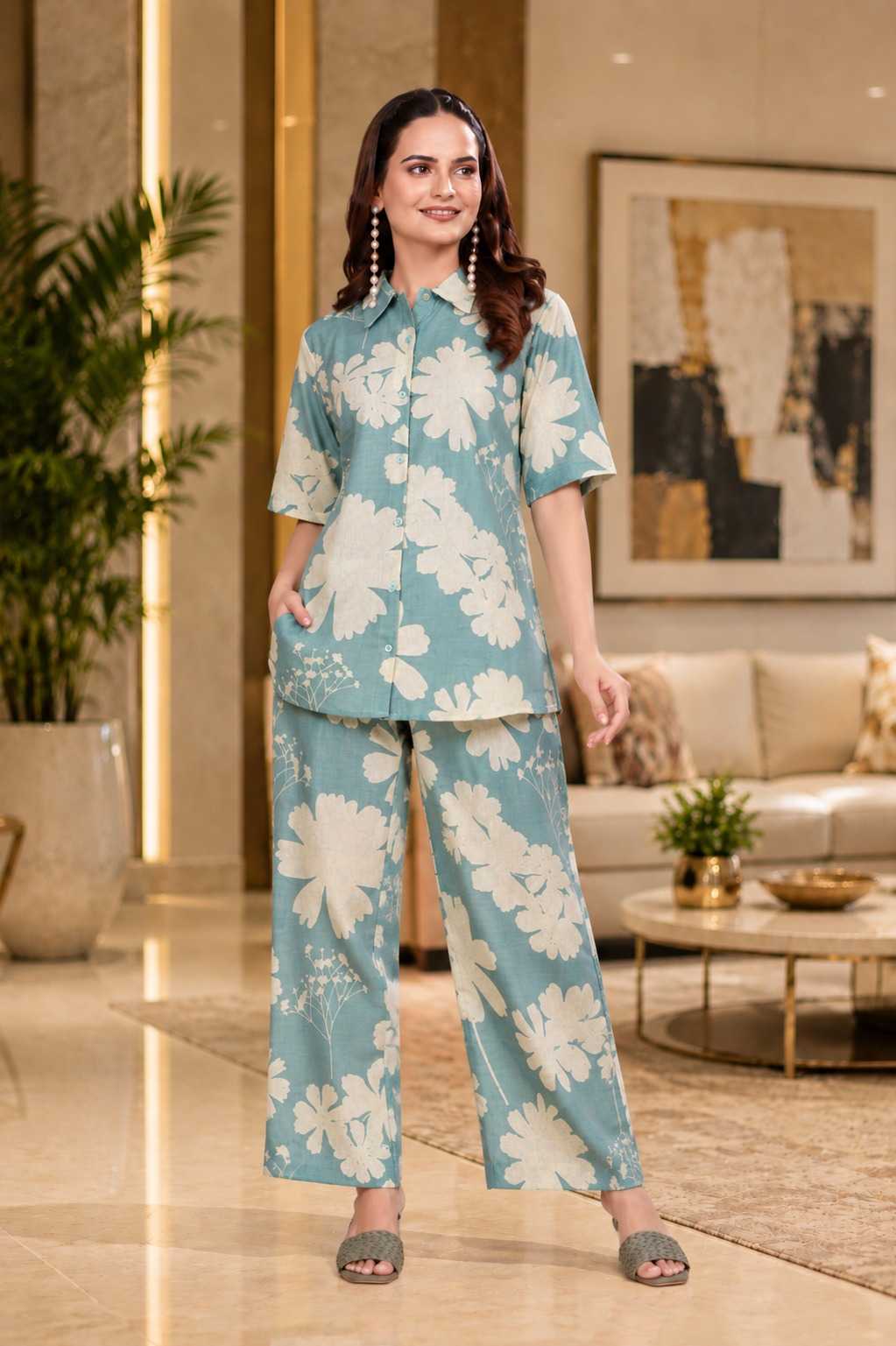 PRE Linen Co-ord Set