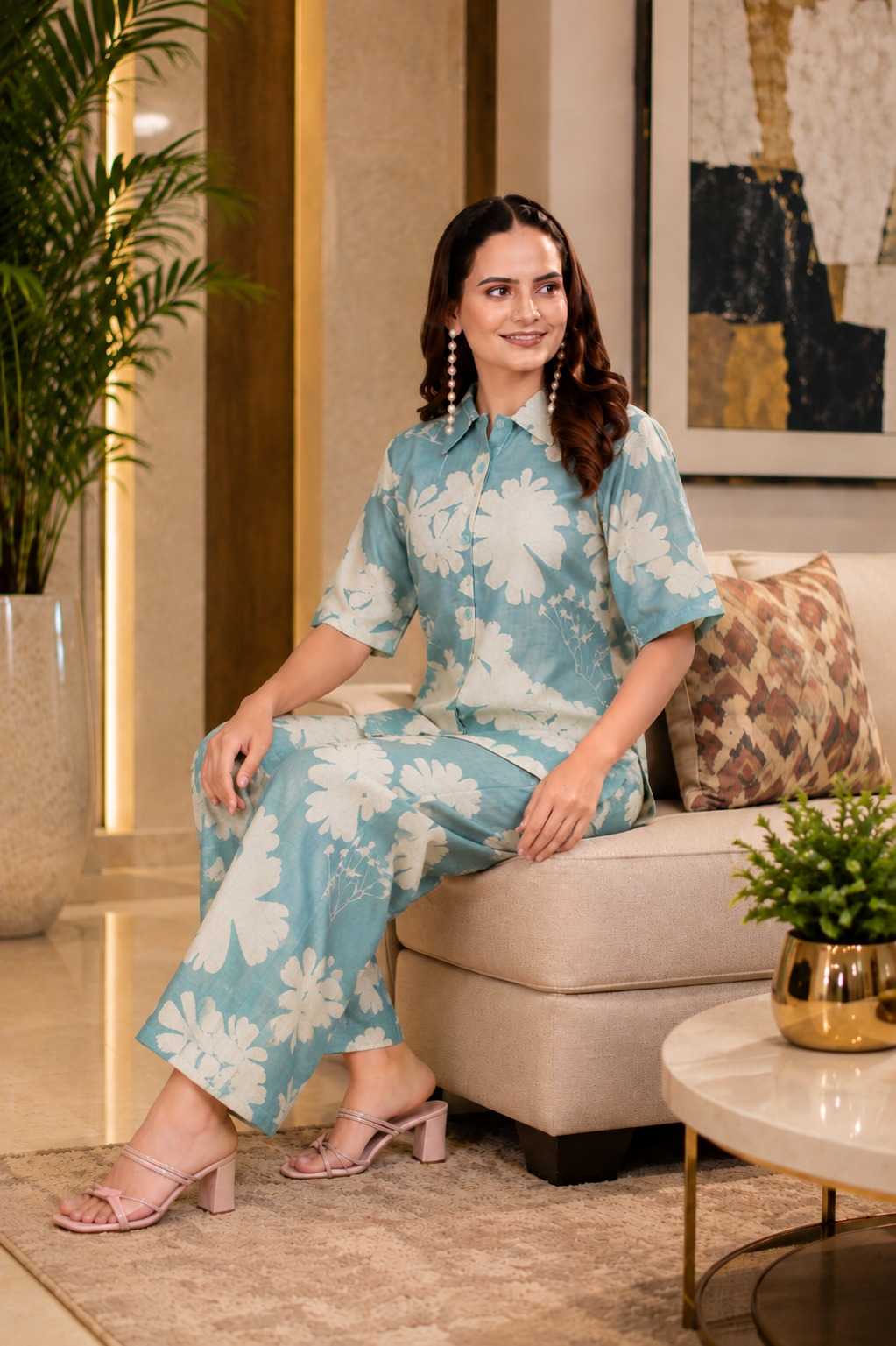 PRE Linen Co-ord Set