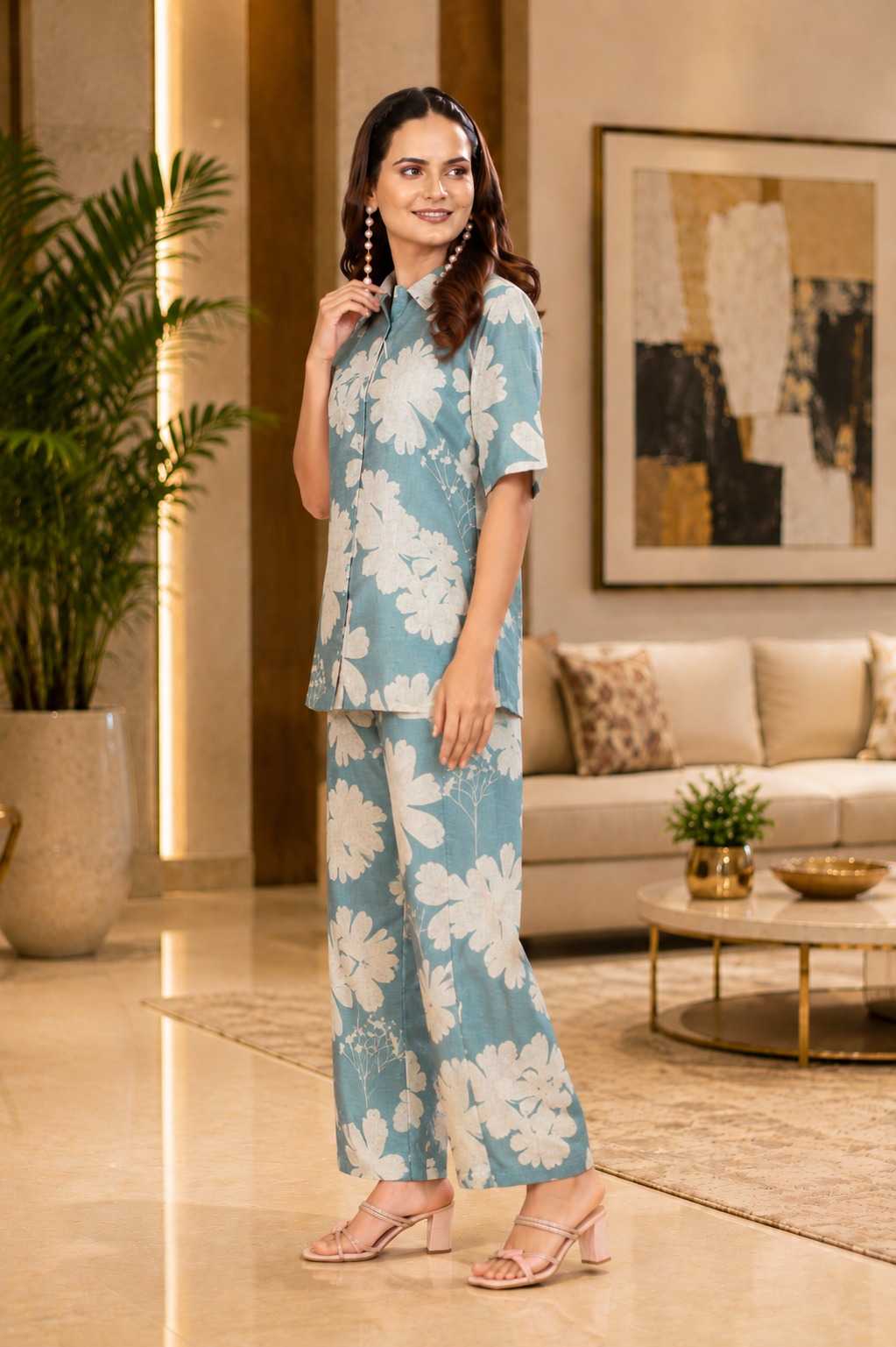 PRE Linen Co-ord Set