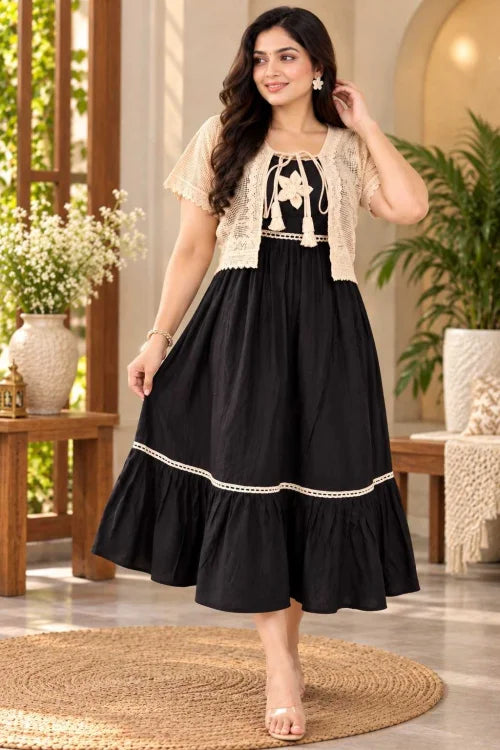 PRI Cotton Designer Dress
