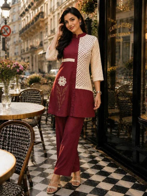 PRI Pure Cotton Designer Kurti
