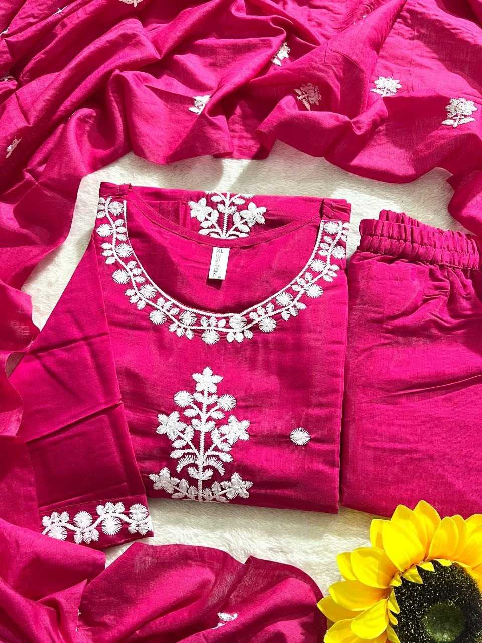 Premium Roman Silk Party Wear Kurti