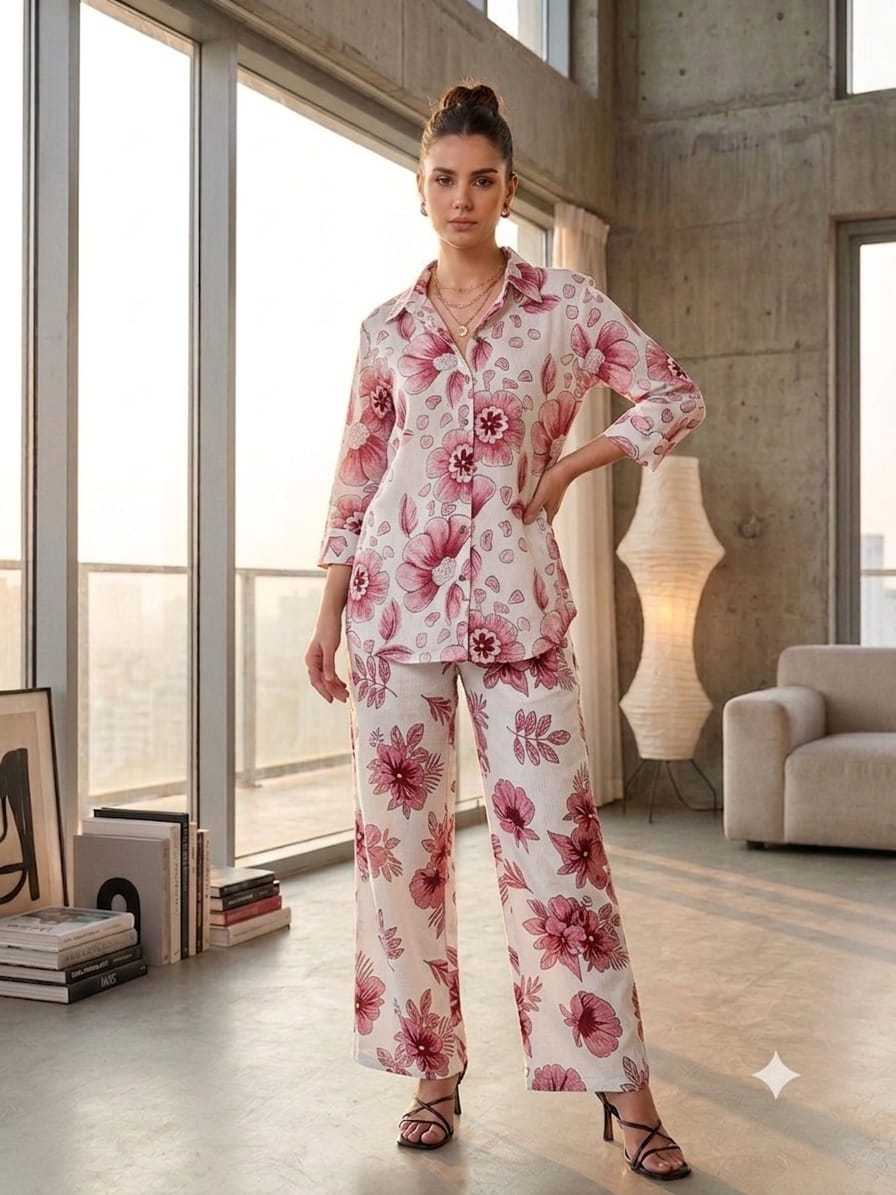 Crush Silk Co-ord Set