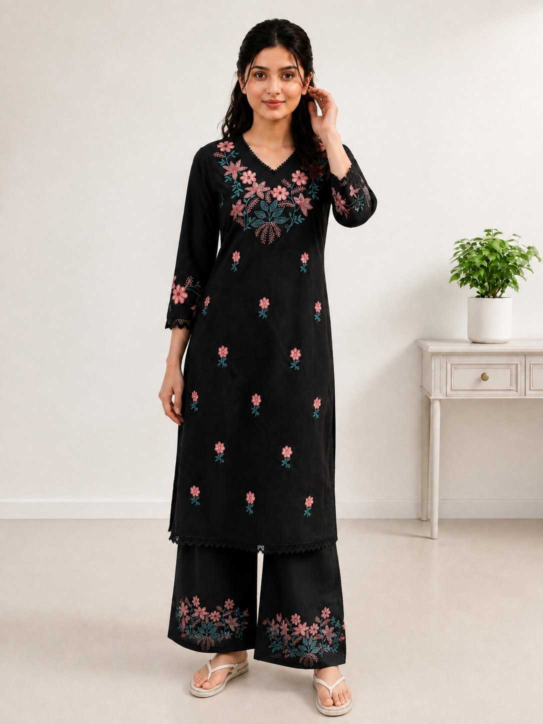 SET Pure Cotton Designer Kurti