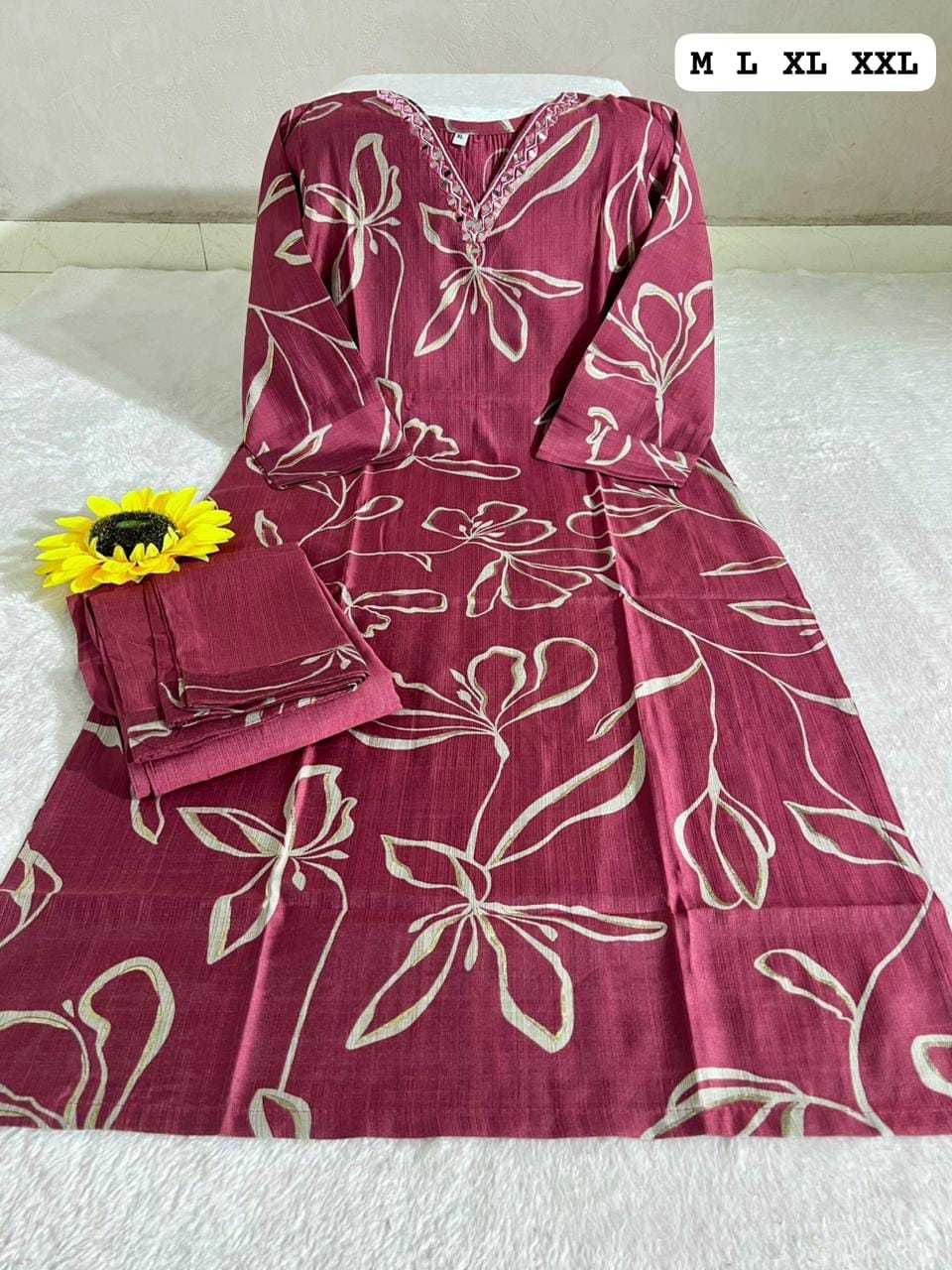 Size Cotton Designer Kurti