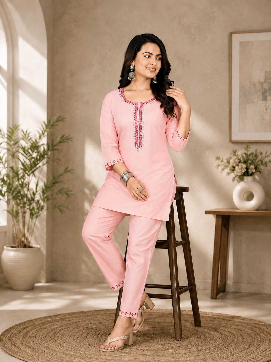 Size Cotton Festive Kurti