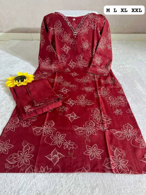 Strai Cotton Kurti