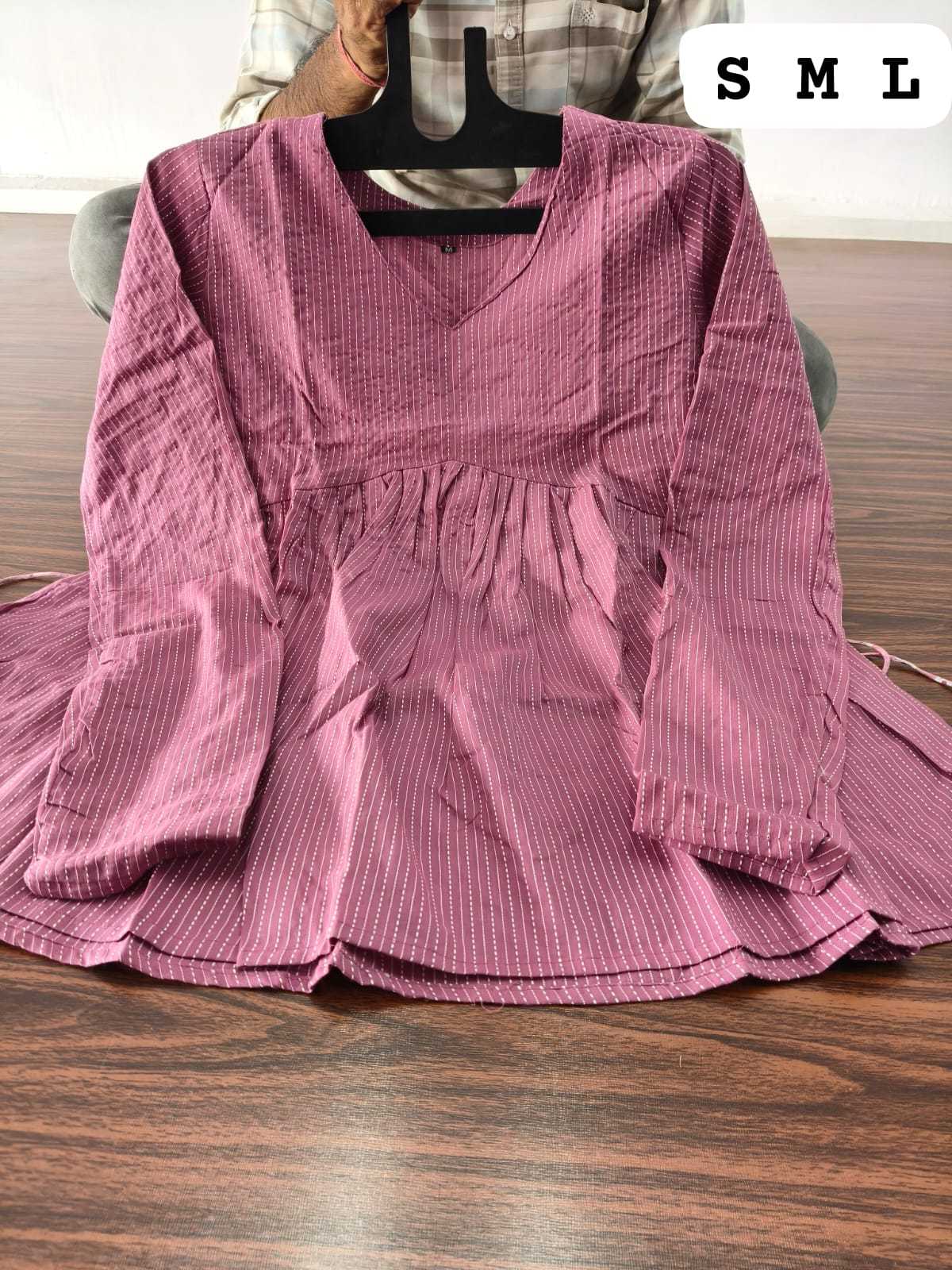 Cotton Designer Kurti in Green