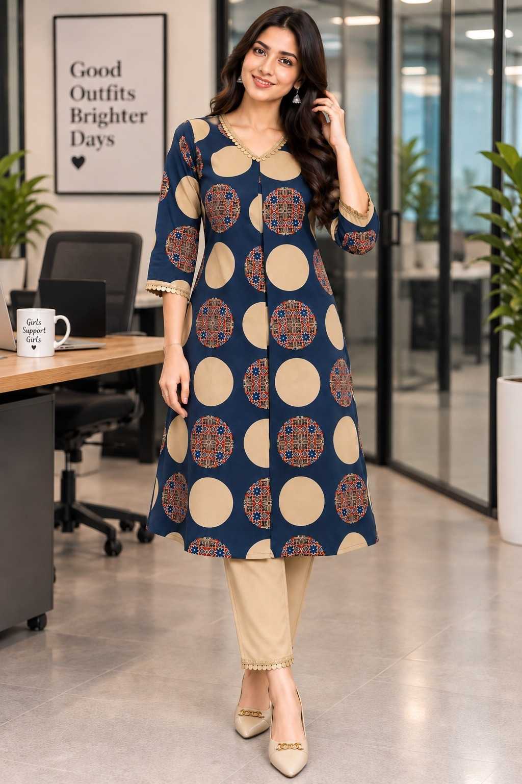 TOP Cotton Designer Kurti