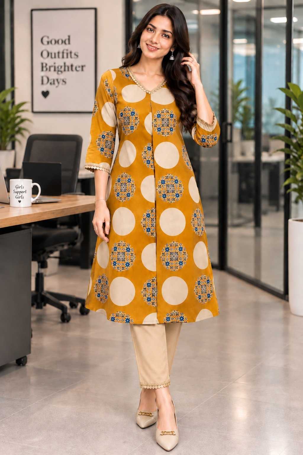TOP Cotton Designer Kurti