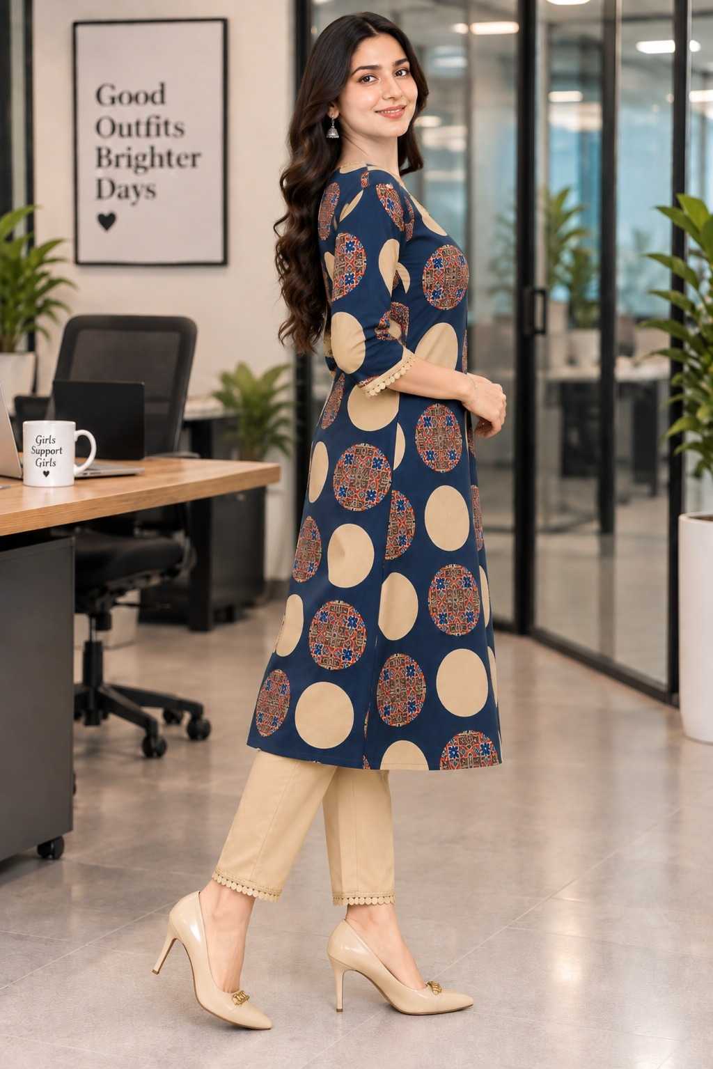 TOP Cotton Designer Kurti