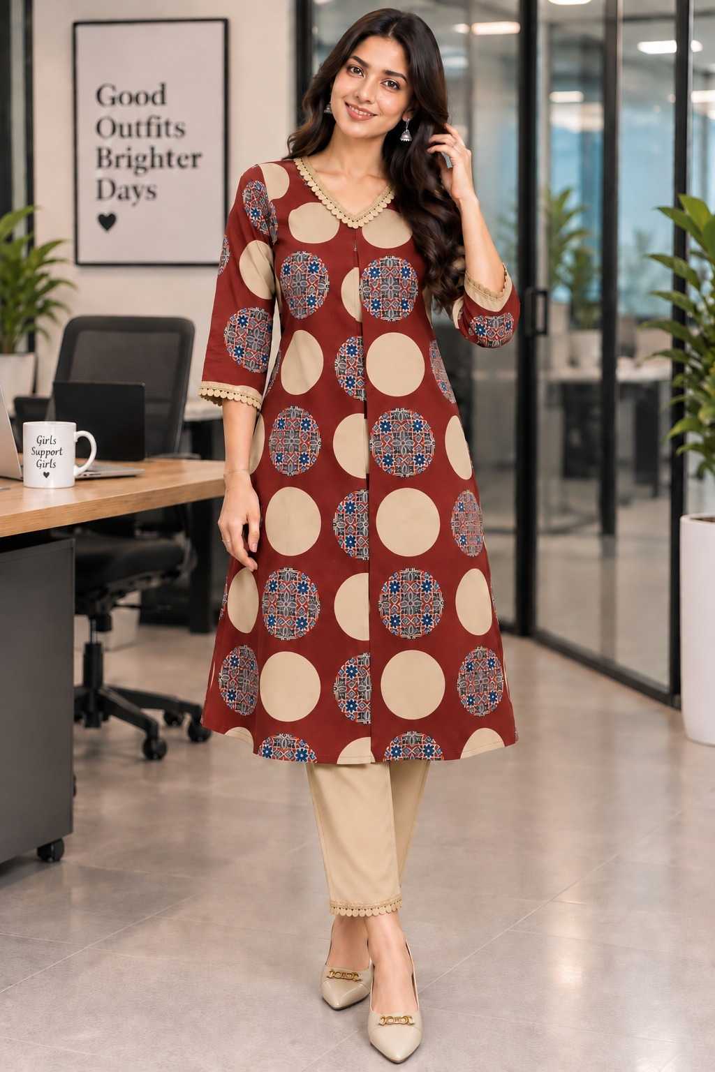 TOP Cotton Designer Kurti