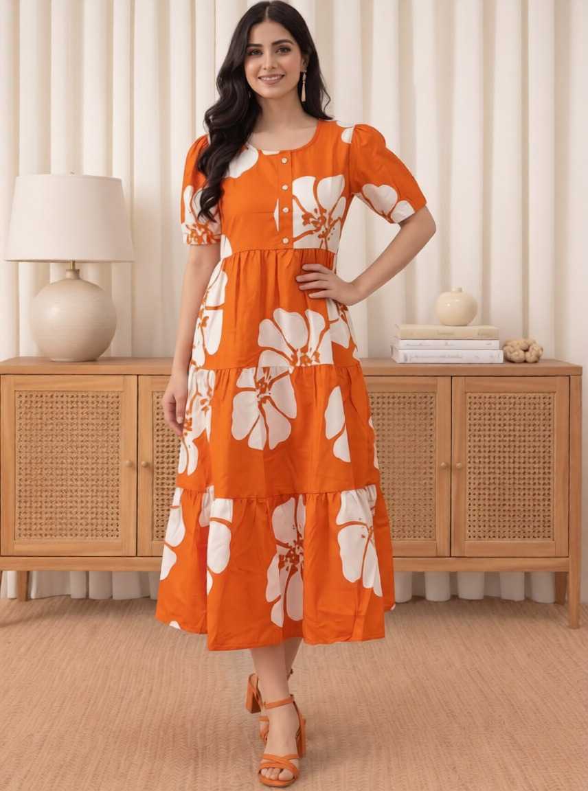 Cotton Designer Dress