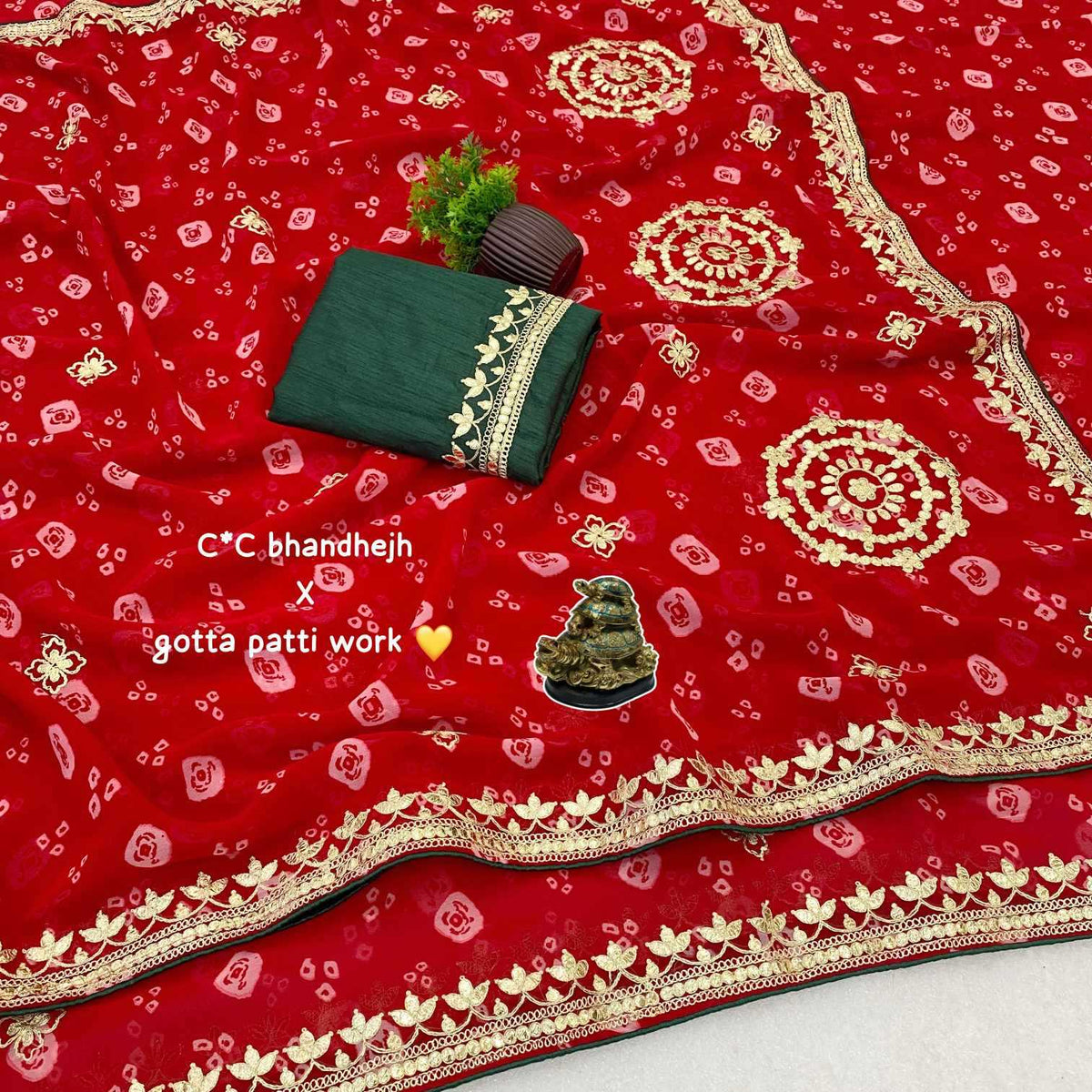 Aarunya Georgette Designer Saree