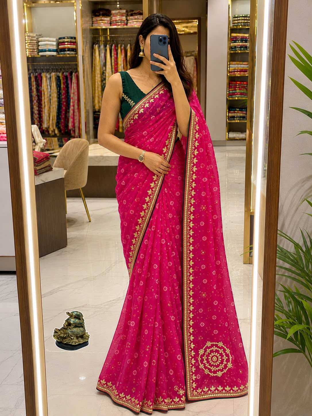 Aarunya Georgette Designer Saree