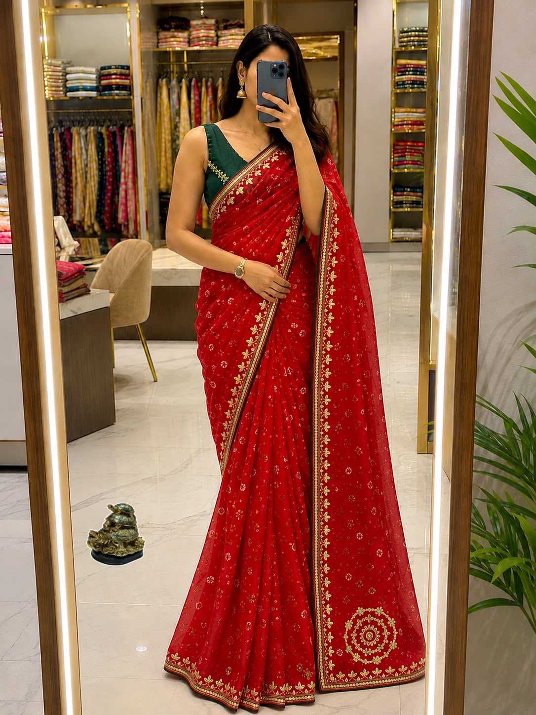 Aarunya Georgette Designer Saree