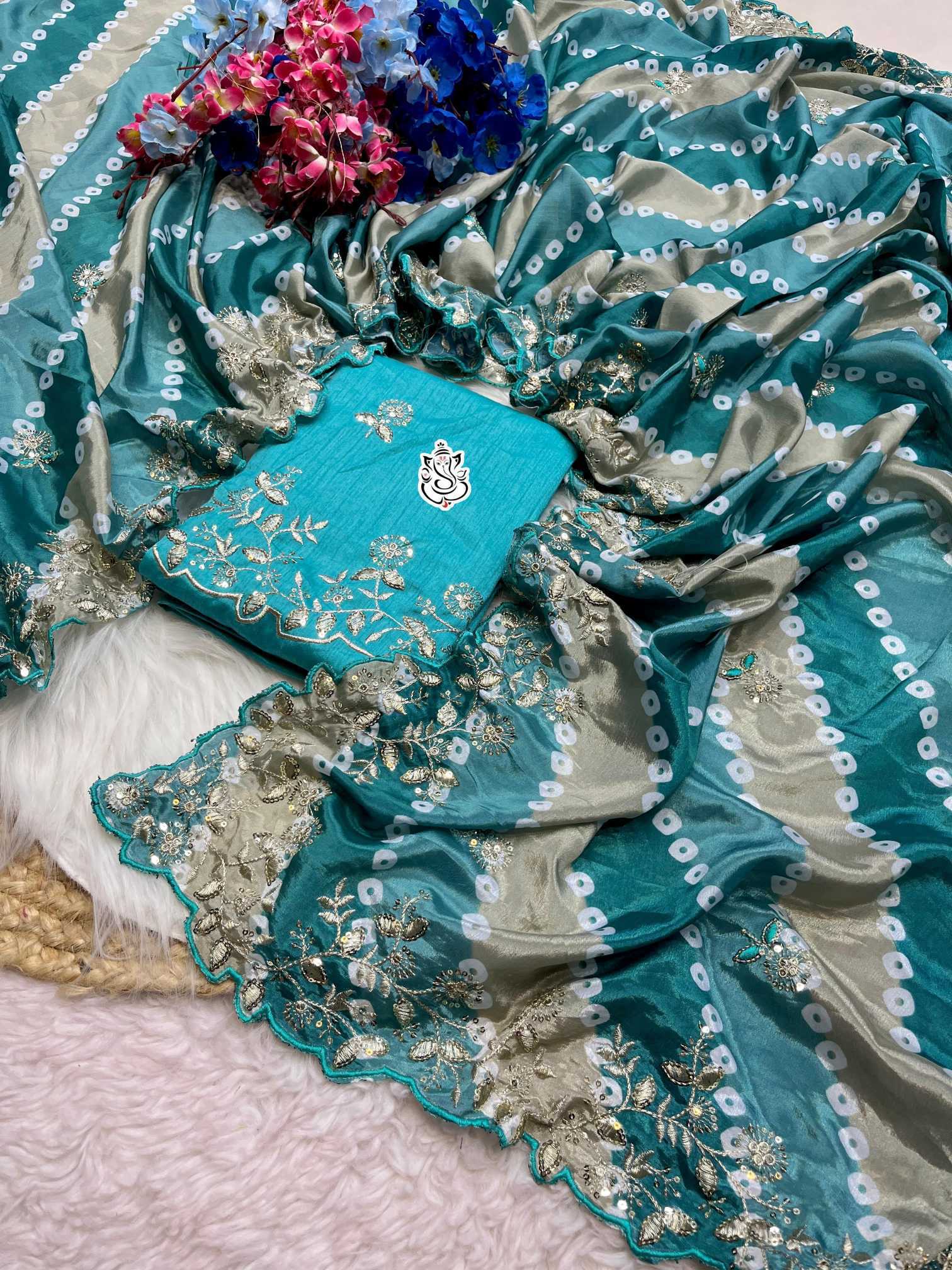 Chinon Silk Soft Saree