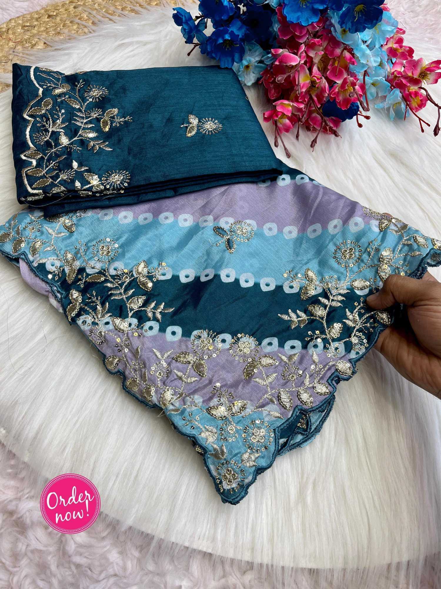 Chinon Silk Soft Saree
