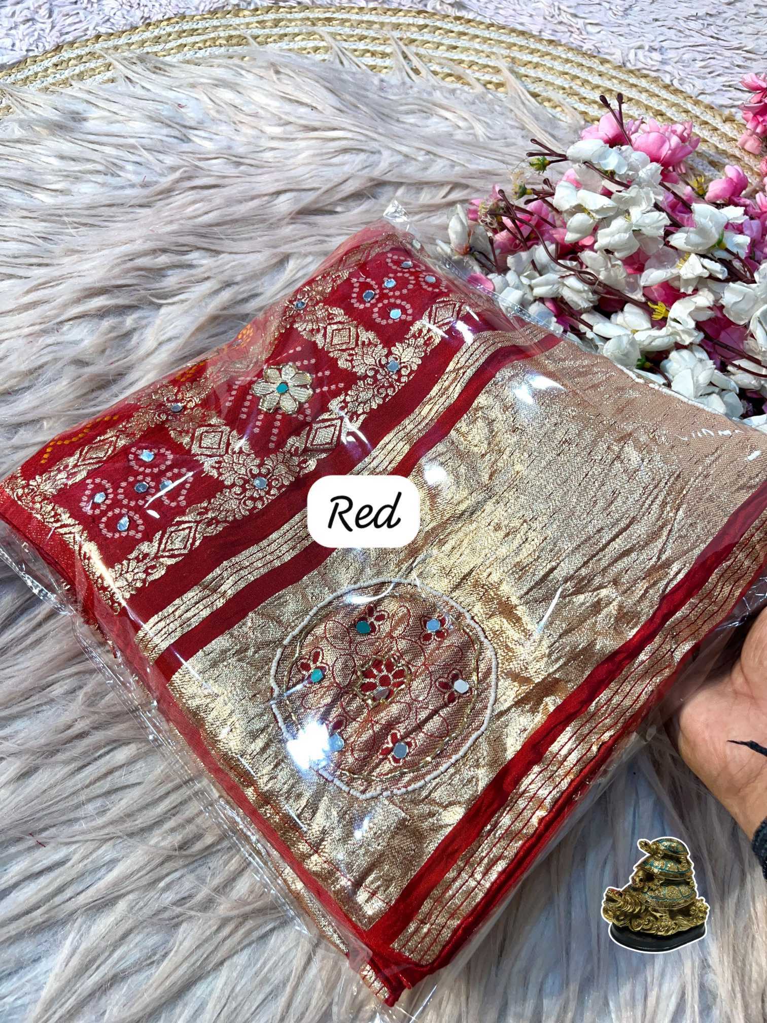 Viscose Hand Work Saree